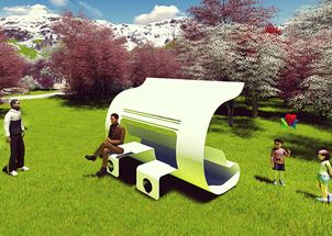 為莫干山路選 地標(biāo) 莫干山路工業(yè)遺存主題景觀設(shè)計(jì)小品投票通道戳